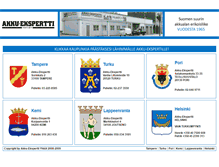 Tablet Screenshot of akkuekspertti.fi